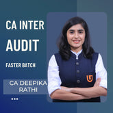 CA Inter Audit | Fastrack Batch by CA Deepika Rathi | For Jan 26 Exams